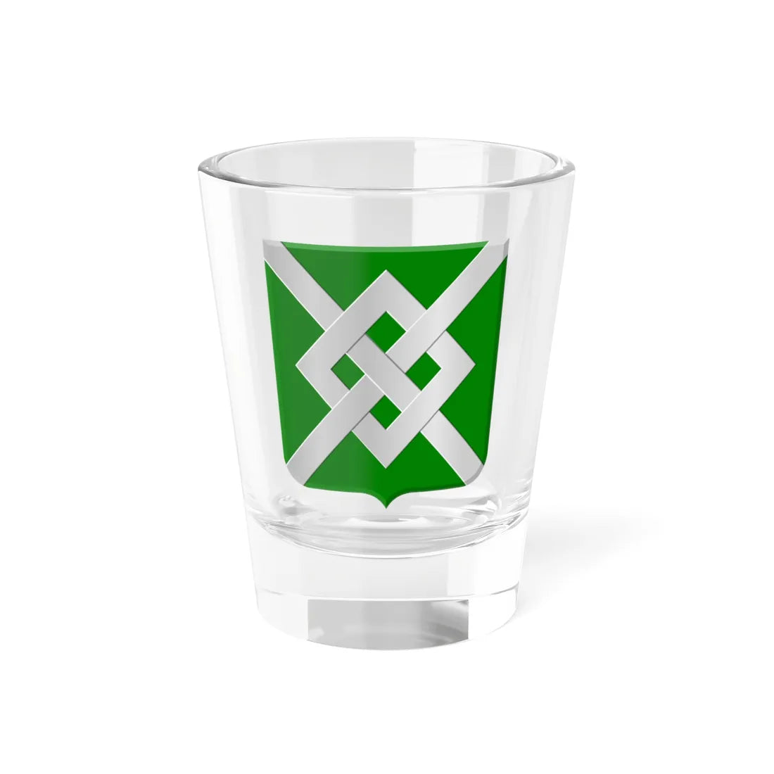 Mont-de-lEnclus wapen (Belgium) (Coat of Arms) Shot Glass 1.5oz 1.5oz - Go Mug Yourself