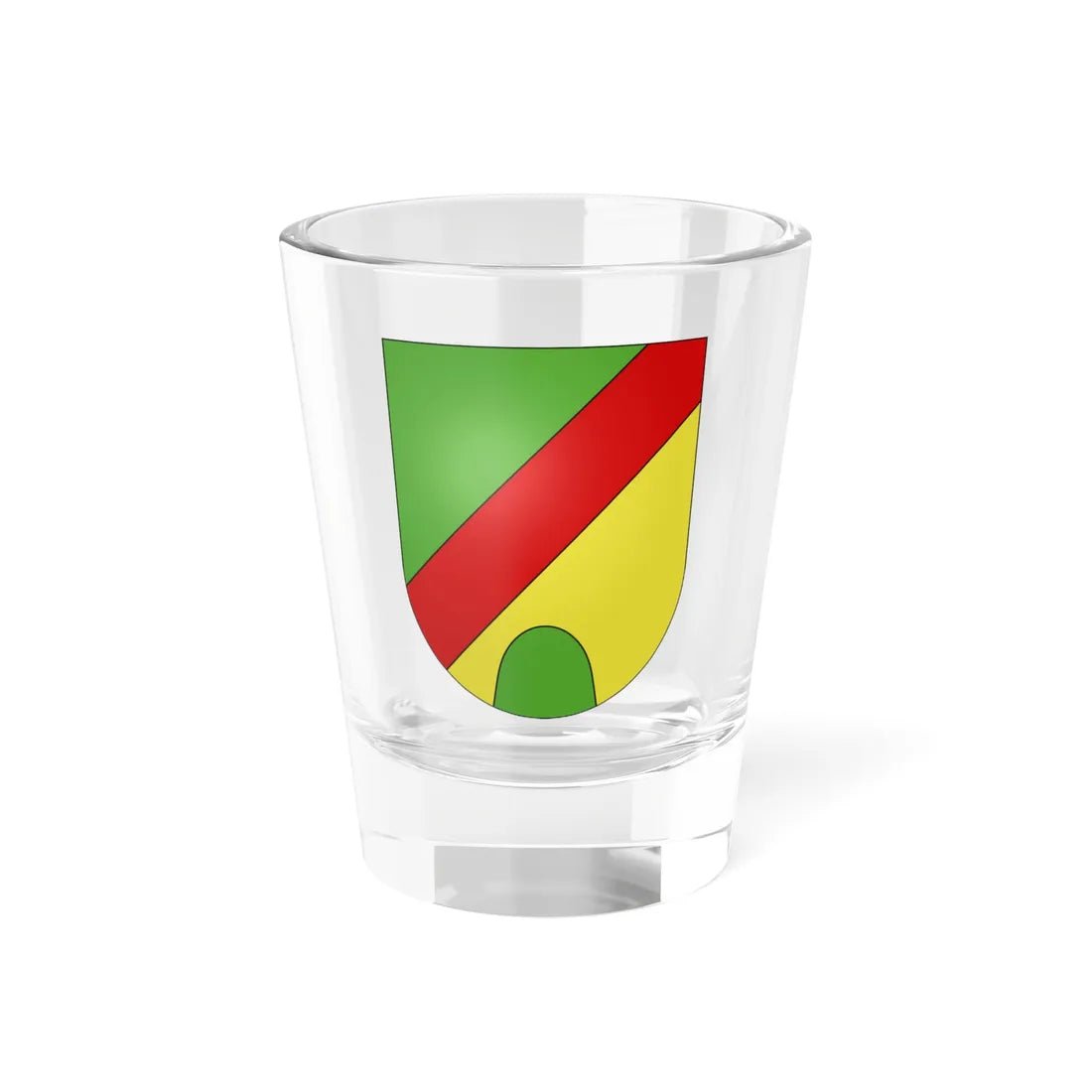 Mont-sur-Rolle-coat of arms (Switzerland) (Coat of Arms) Shot Glass 1.5oz 1.5oz - Go Mug Yourself