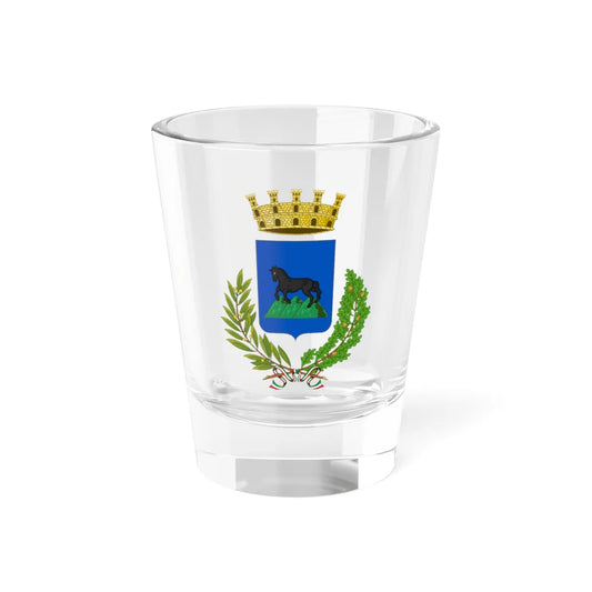 Montalbano Jonico-Stemma (Italy) (Coat of Arms) Shot Glass 1.5oz 1.5oz - Go Mug Yourself