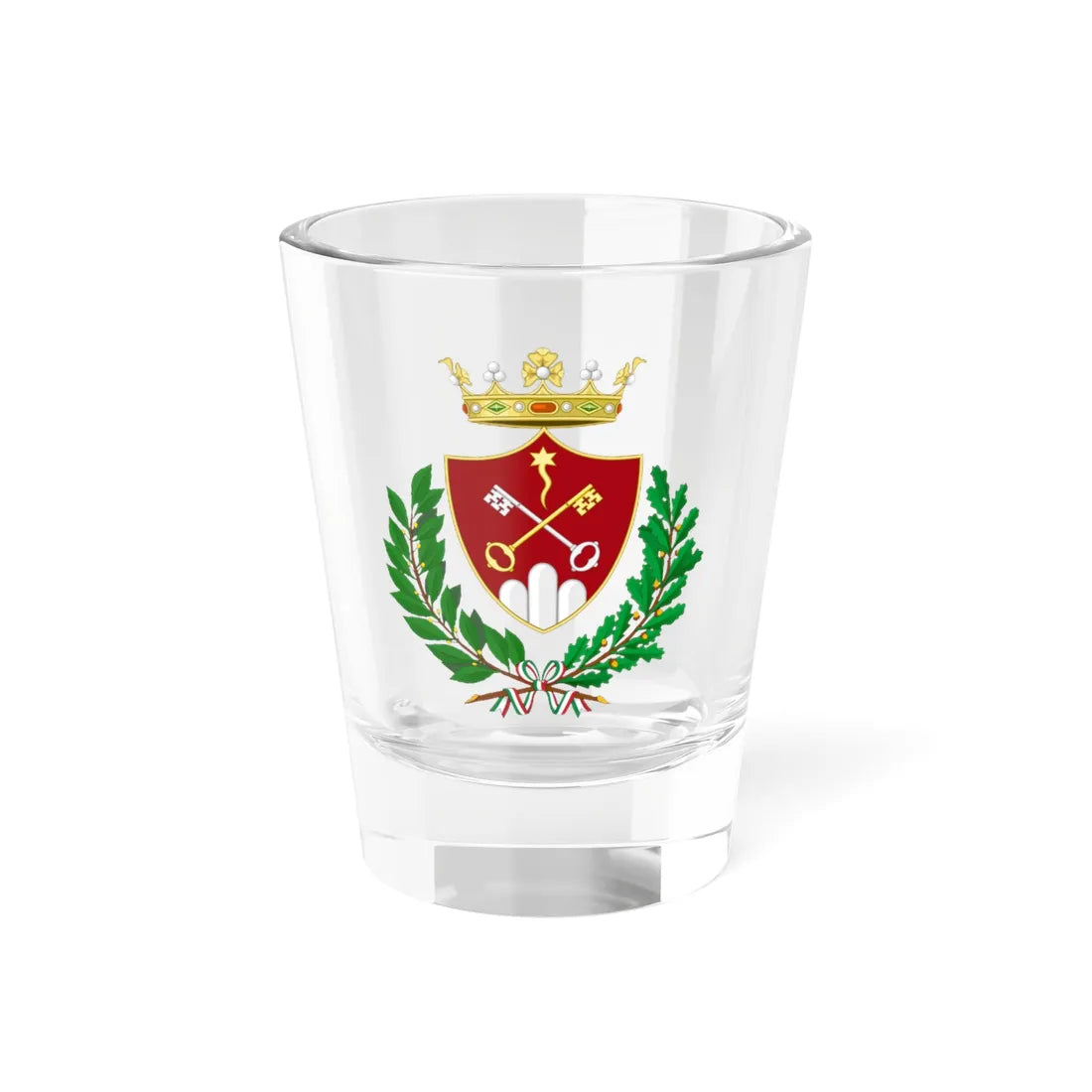 Montalto delle Marche-Stemma (Italy) (Coat of Arms) Shot Glass 1.5oz 1.5oz - Go Mug Yourself