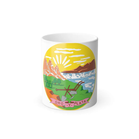 Montana State Seal NARA - Color Changing Mug 11oz-11oz-Go Mug Yourself