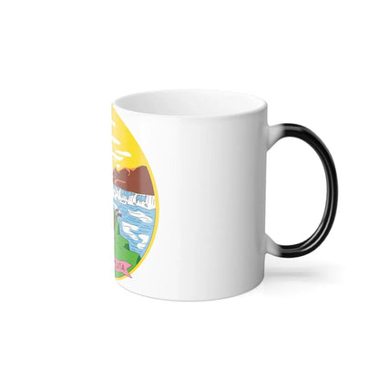 Montana State Seal NARA - Color Changing Mug 11oz-Go Mug Yourself