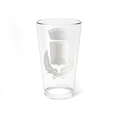 Montasola-Stemma (Italy) (Coat of Arms) Pint Glass 16oz - Go Mug Yourself