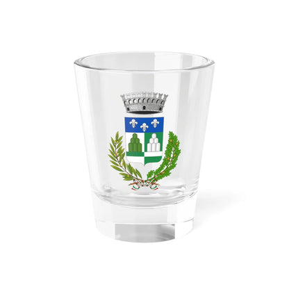 Monte Porzio-Stemma (Italy) (Coat of Arms) Shot Glass 1.5oz 1.5oz - Go Mug Yourself