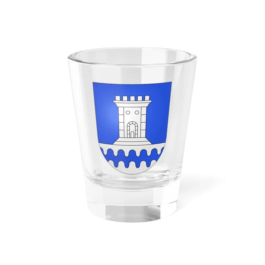 MonteCarasso-coat of arms (Switzerland) (Coat of Arms) Shot Glass 1.5oz 1.5oz - Go Mug Yourself