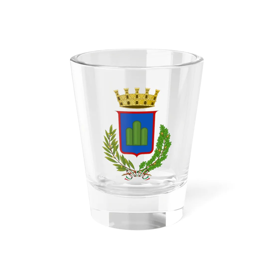 Montecastrilli-Stemma (Italy) (Coat of Arms) Shot Glass 1.5oz 1.5oz - Go Mug Yourself