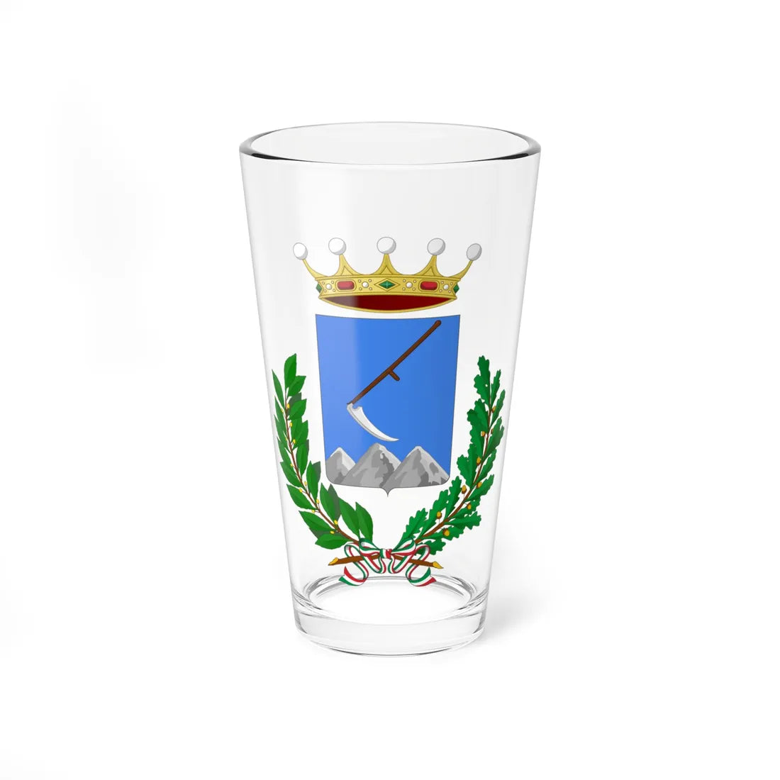 Montefalcione-Stemma (Italy) (Coat of Arms) Pint Glass 16oz 16oz - Go Mug Yourself