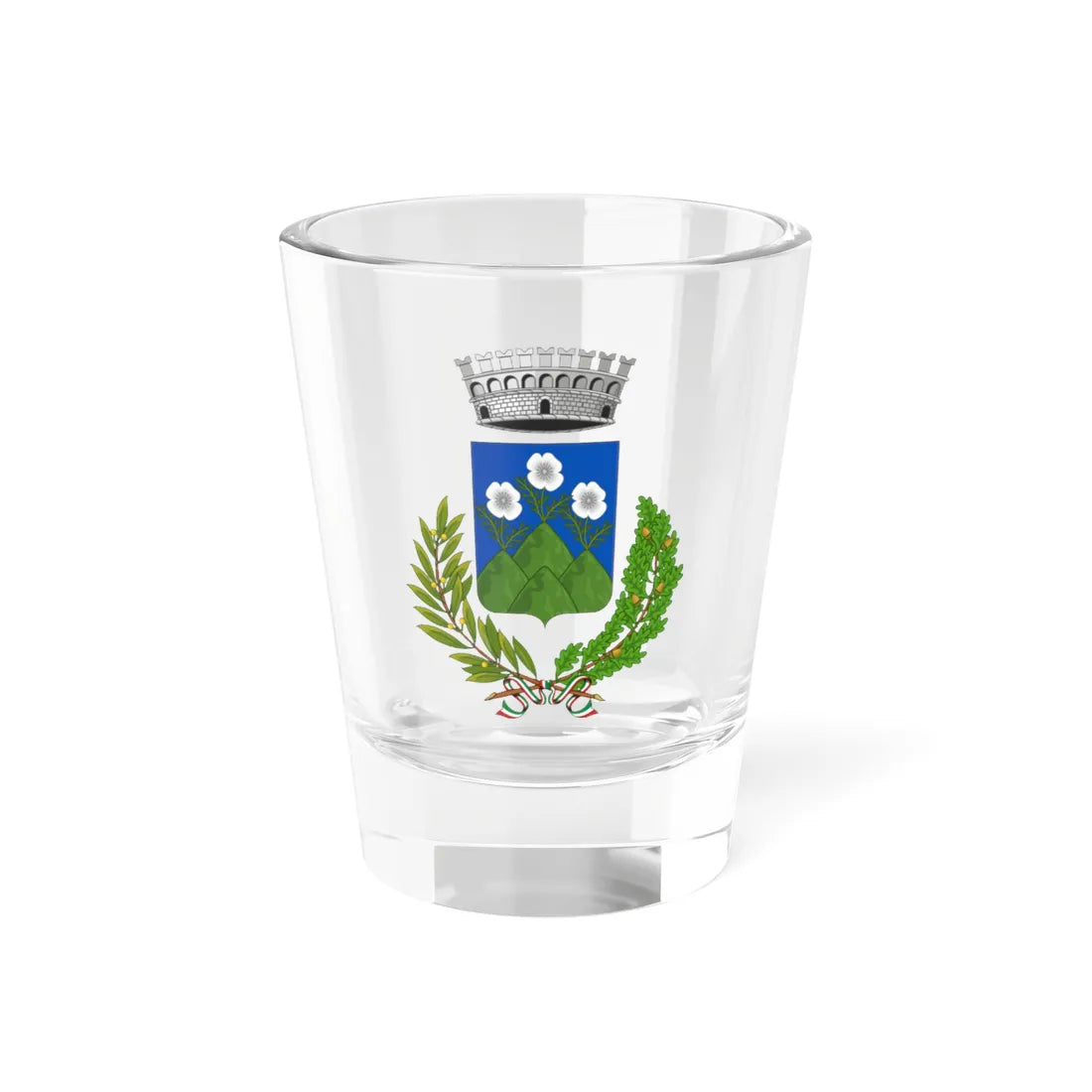 Montefiorino-Stemma (Italy) (Coat of Arms) Shot Glass 1.5oz 1.5oz - Go Mug Yourself