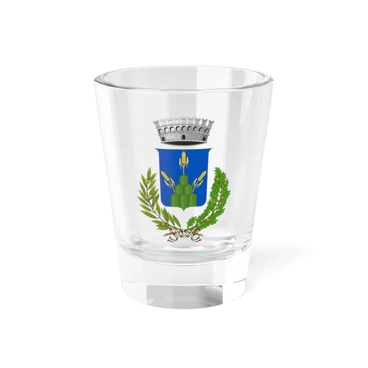 Montegranaro-Stemma (Italy) (Coat of Arms) Shot Glass 1.5oz 1.5oz - Go Mug Yourself