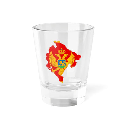 Montenegro-Flagmap (Montenegro) Shot Glass 1.5oz 1.5oz - Go Mug Yourself
