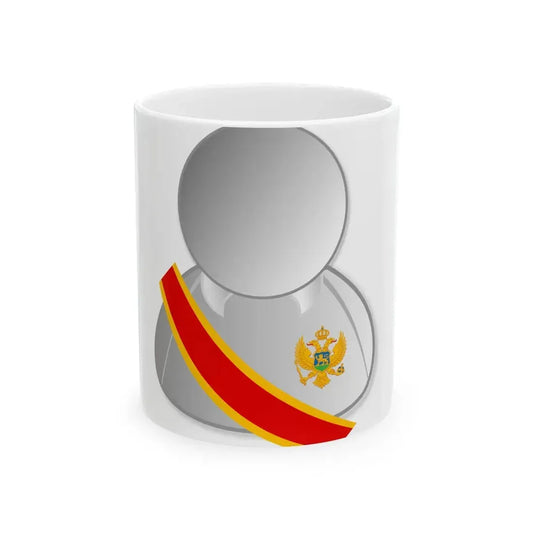 Montenegro politic personality icon (Montenegro) White Coffee Mug 11oz - Go Mug Yourself