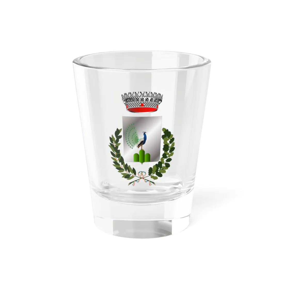 MontepaoneCoA (Italy) (Coat of Arms) Shot Glass 1.5oz 1.5oz - Go Mug Yourself