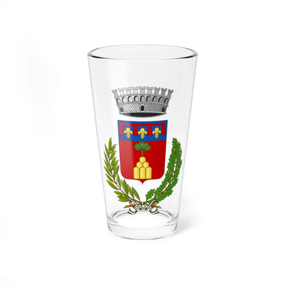 Monterenzio-Stemma (Italy) (Coat of Arms) Pint Glass 16oz 16oz - Go Mug Yourself