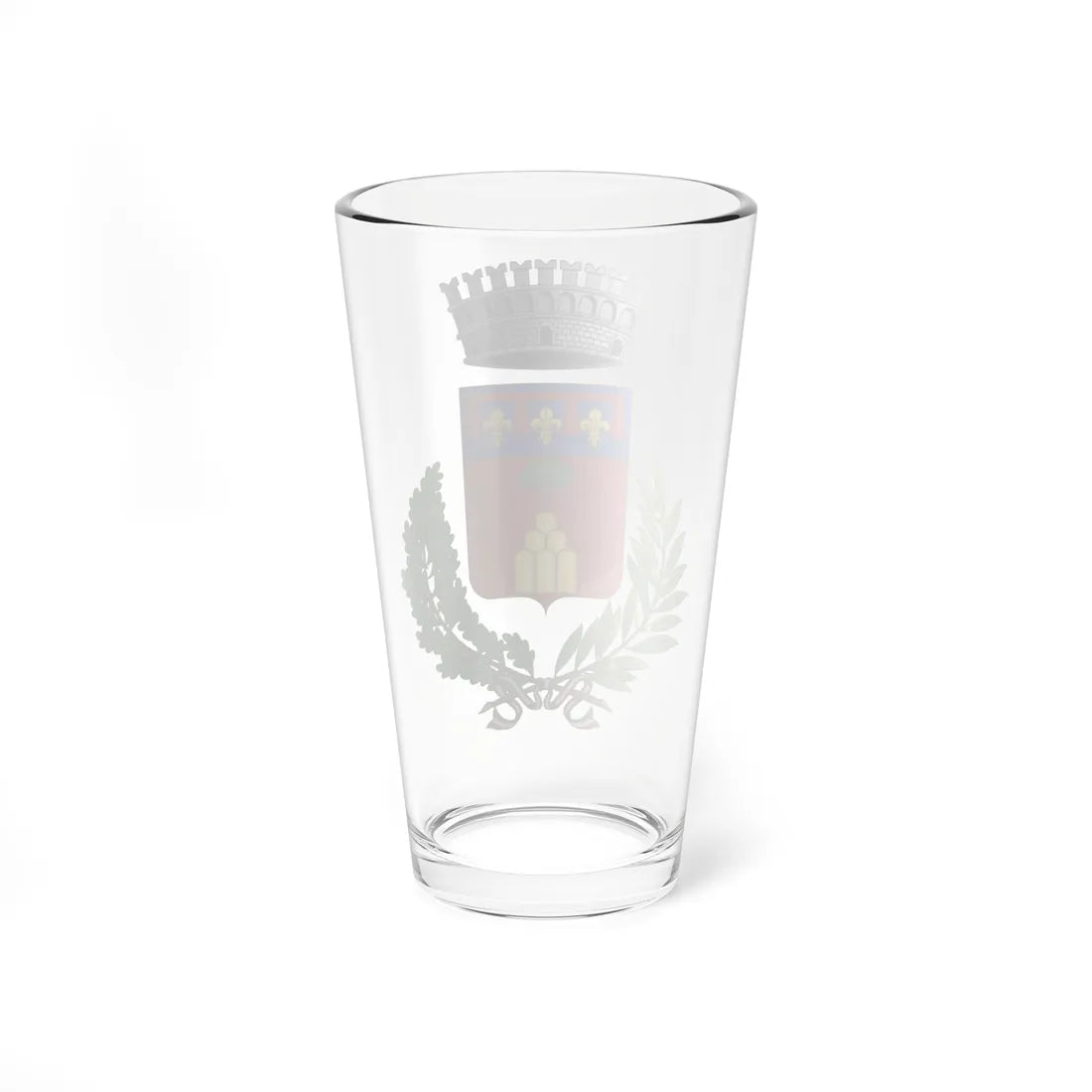 Monterenzio-Stemma (Italy) (Coat of Arms) Pint Glass 16oz - Go Mug Yourself