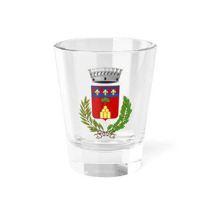 Monterenzio-Stemma (Italy) (Coat of Arms) Shot Glass 1.5oz 1.5oz - Go Mug Yourself