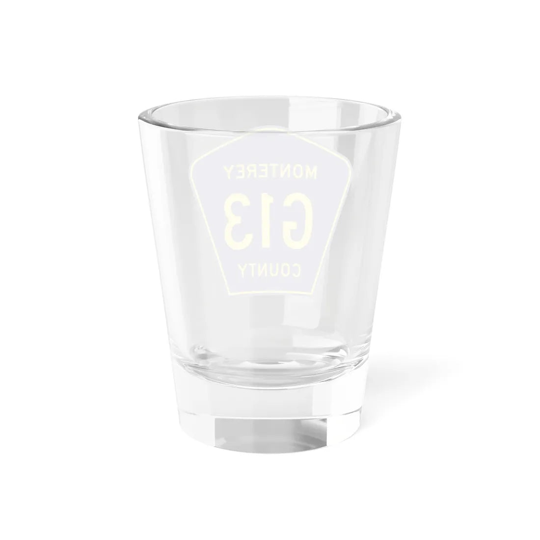 Monterey County G13 (California) (Road Sign) Shot Glass 1.5oz - Go Mug Yourself