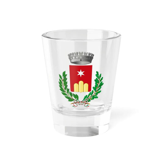 Monteroduni-Stemma (Italy) (Coat of Arms) Shot Glass 1.5oz 1.5oz - Go Mug Yourself