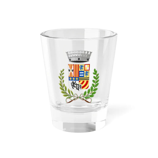 Monterosso Almo-Stemma (Italy) (Coat of Arms) Shot Glass 1.5oz 1.5oz - Go Mug Yourself
