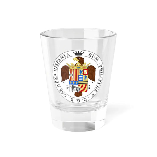 Monterosso Almo-Stemma RG (Italy) (Coat of Arms) Shot Glass 1.5oz 1.5oz - Go Mug Yourself