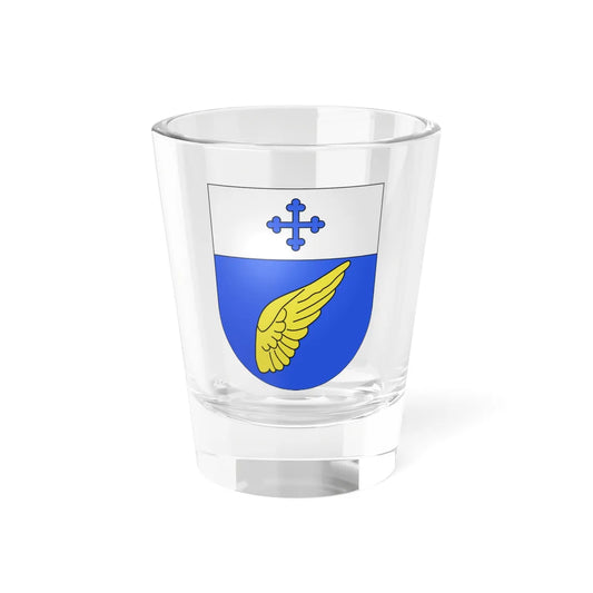 Montet Glâne-coat of arms (Switzerland) (Coat of Arms) Shot Glass 1.5oz 1.5oz - Go Mug Yourself