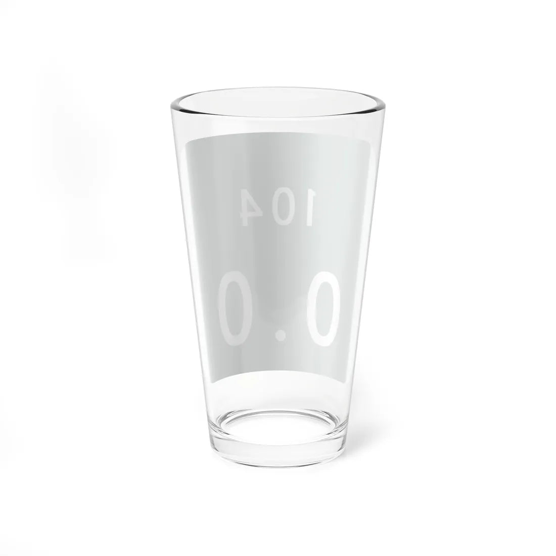 Montgomery County 104 NY reference marker (New York) (Road Sign) Pint Glass 16oz - Go Mug Yourself