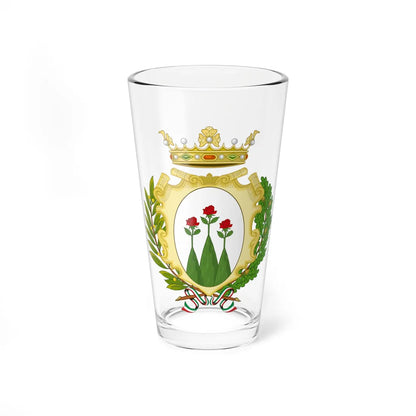 Montignoso-Stemma (Italy) (Coat of Arms) Pint Glass 16oz - Go Mug Yourself