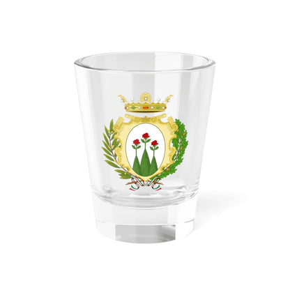 Montignoso-Stemma (Italy) (Coat of Arms) Shot Glass 1.5oz 1.5oz - Go Mug Yourself