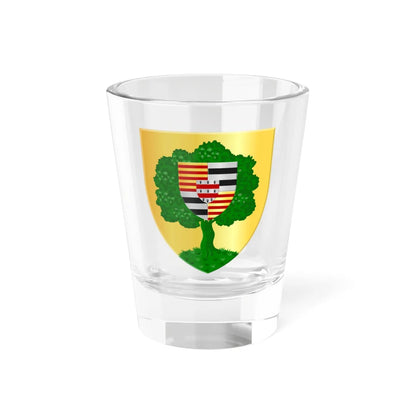 Montigny-le-Tilleul wapen (Belgium) (Coat of Arms) Shot Glass 1.5oz 1.5oz - Go Mug Yourself