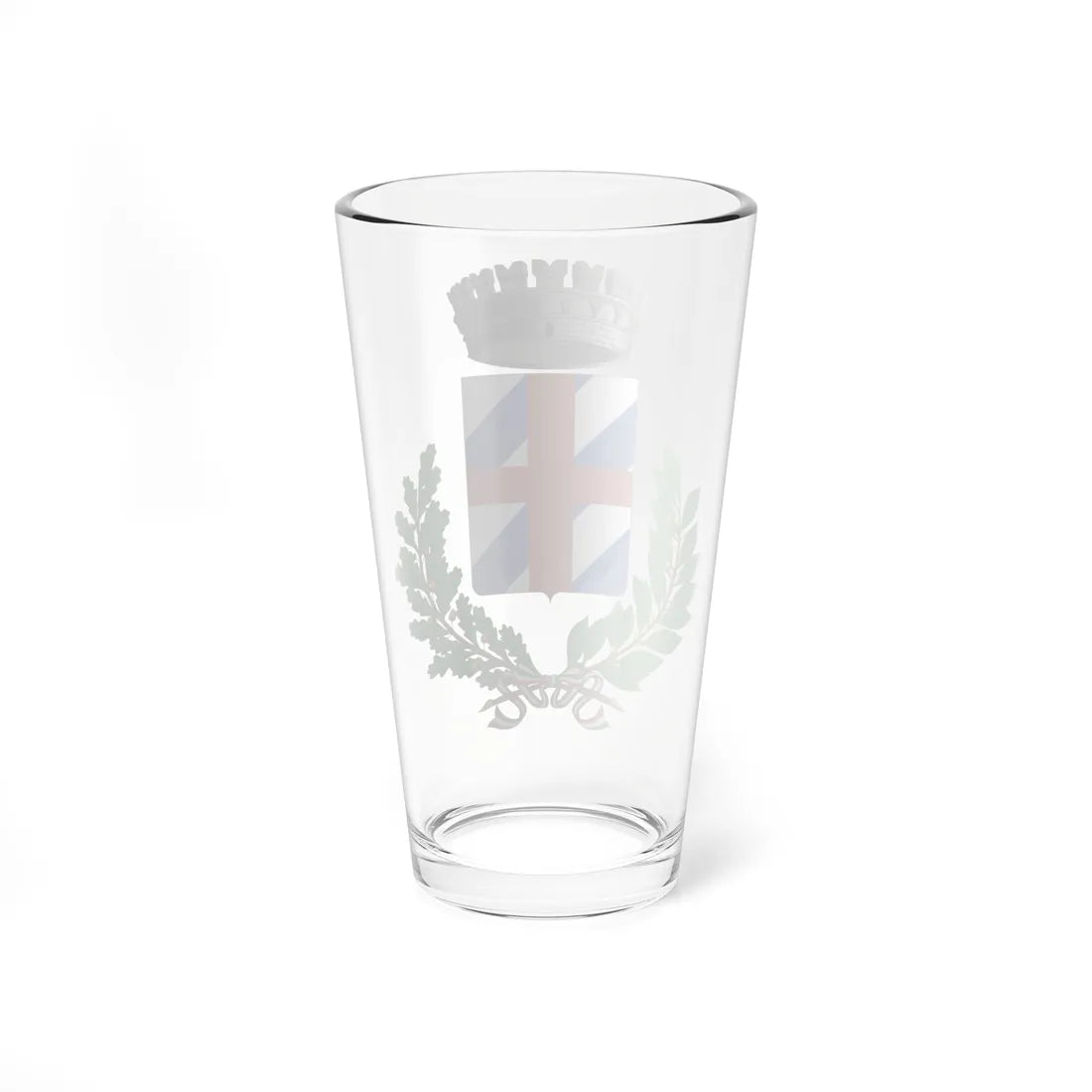 Montoggio-Stemma (Italy) (Coat of Arms) Pint Glass 16oz - Go Mug Yourself