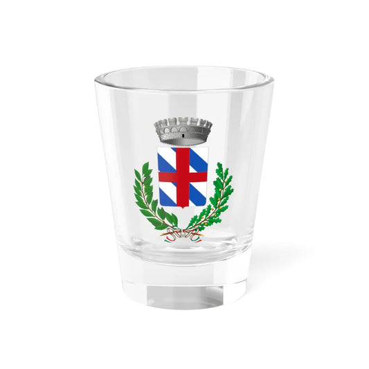 Montoggio-Stemma (Italy) (Coat of Arms) Shot Glass 1.5oz 1.5oz - Go Mug Yourself