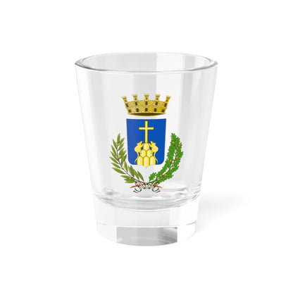 Montopoli in Val dArno-Stemma (Italy) (Coat of Arms) Shot Glass 1.5oz 1.5oz - Go Mug Yourself
