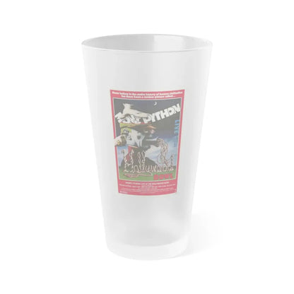 MONTY PYTHON LIVE AT THE HOLLYWOOD BOWL 1982 Movie Poster - Frosted Pint Glass 16oz Default Title - Go Mug Yourself