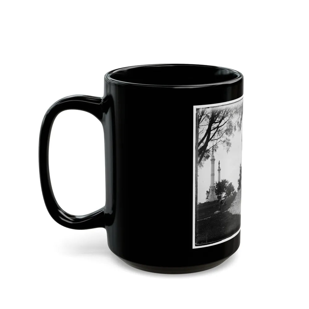 Monuments At Chickamauga And Chattanooga National Military Park, Tennessee And Georgia (U.S. Civil War) Black Coffee Mug-Go Mug Yourself