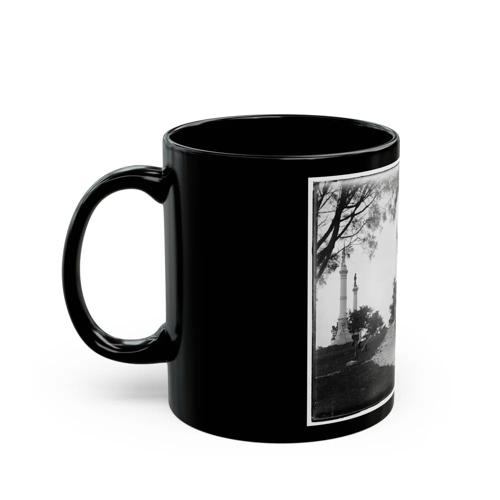 Monuments At Chickamauga And Chattanooga National Military Park, Tennessee And Georgia (U.S. Civil War) Black Coffee Mug-Go Mug Yourself