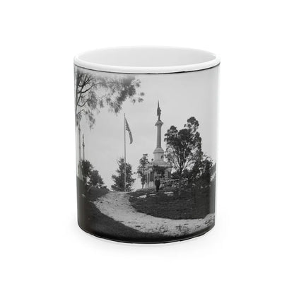 Monuments At Chickamauga And Chattanooga National Military Park, Tennessee And Georgia (U.S. Civil War) White Coffee Mug-11oz-Go Mug Yourself