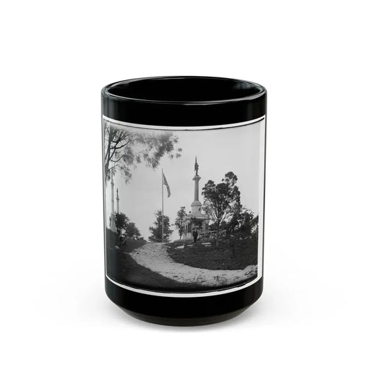 Monuments At Chickamauga And Chattanooga National Military Park, Tennessee And Georgia (U.S. Civil War) Black Coffee Mug 15oz - Go Mug Yourself