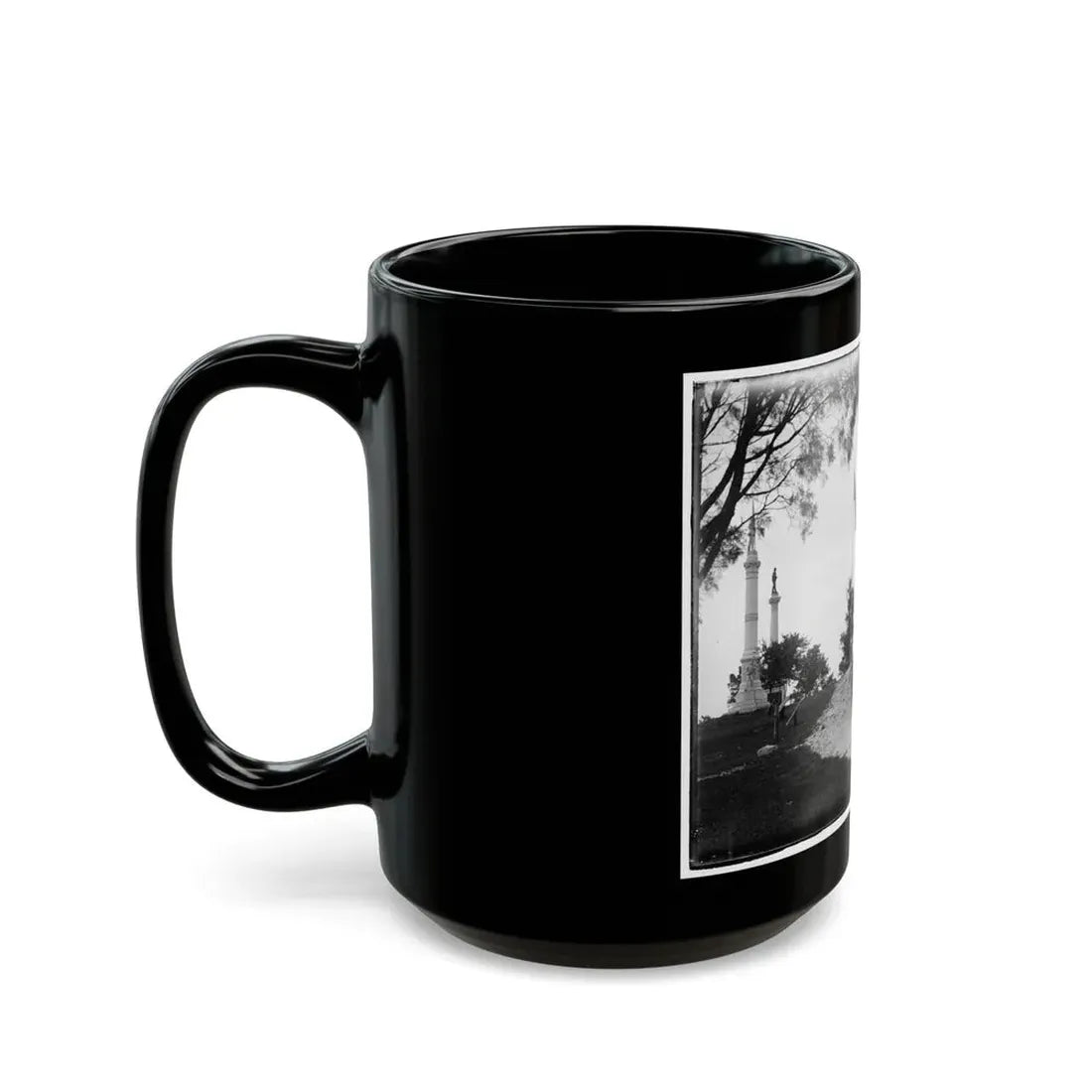 Monuments At Chickamauga And Chattanooga National Military Park, Tennessee And Georgia (U.S. Civil War) Black Coffee Mug - Go Mug Yourself