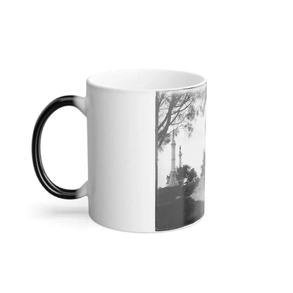 Monuments at Chickamauga and Chattanooga National Military Park, Tennessee and Georgia (U.S. Civil War) Color Changing Coffee Mug 11oz - Go Mug Yourself