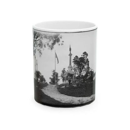 Monuments At Chickamauga And Chattanooga National Military Park, Tennessee And Georgia (U.S. Civil War) White Coffee Mug 11oz - Go Mug Yourself