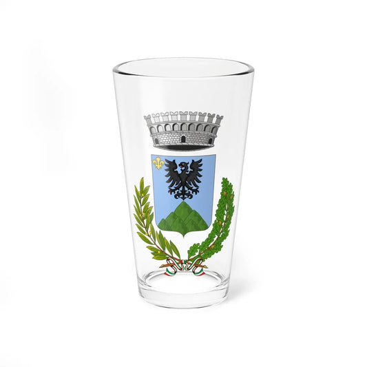 Monzuno-Stemma2 (Italy) (Coat of Arms) Pint Glass 16oz 16oz - Go Mug Yourself