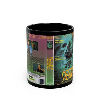 MOON IN SCORPIO (VHS COVER) - Black Coffee Mug 11oz - Go Mug Yourself