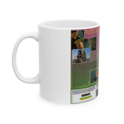 MOON IN SCORPIO (VHS COVER) - White Coffee Mug - Go Mug Yourself