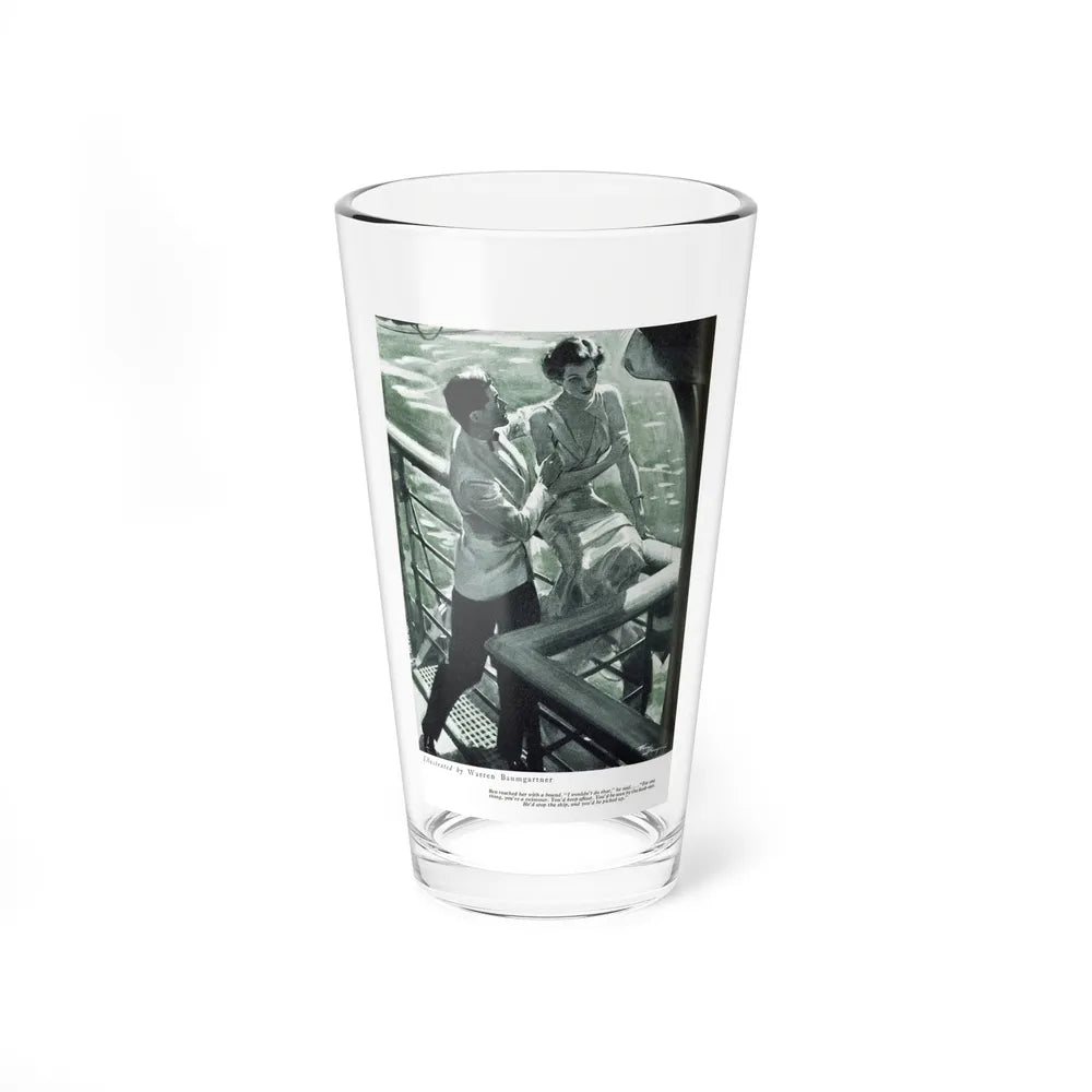 Moon Madness, Redbook, April 1934 (Magazine Illustration) Pint Glass 16oz-16oz-Go Mug Yourself