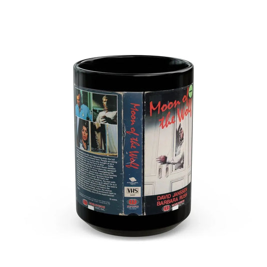 MOON OF THE WOLF (VHS COVER) - Black Coffee Mug 15oz - Go Mug Yourself