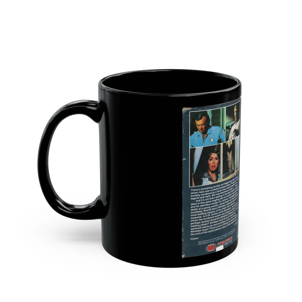 MOON OF THE WOLF (VHS COVER) - Black Coffee Mug-Go Mug Yourself