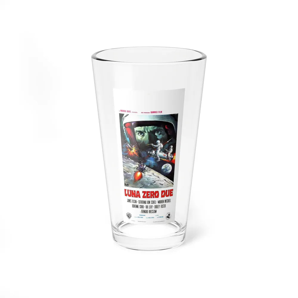 MOON ZERO TWO (ITALIAN) 1969 Movie Poster - Pint Glass 16oz-16oz-Go Mug Yourself