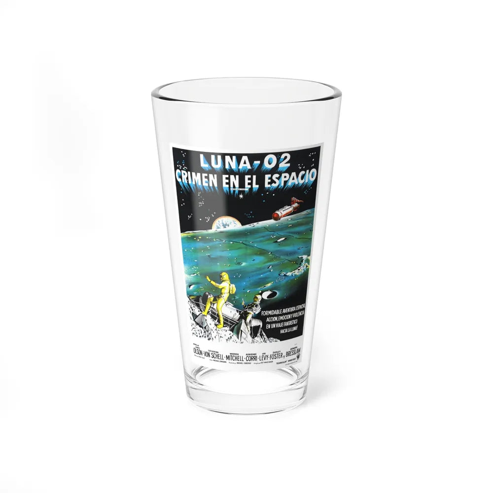 MOON ZERO TWO (SPANISH) 1969 Movie Poster - Pint Glass 16oz-16oz-Go Mug Yourself