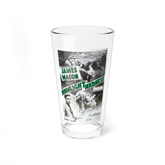MOONLIGHT MADNESS (THE NIGHT HAS EYES, TERROR HOUSE) 1942 Movie Poster - Pint Glass 16oz 16oz - Go Mug Yourself