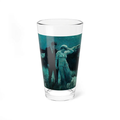 Moonlit Walk, 1922 (Magazine Illustration) Pint Glass 16oz-16oz-Go Mug Yourself