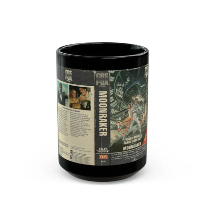 MOONRAKER (VHS COVER) - Black Coffee Mug 15oz - Go Mug Yourself